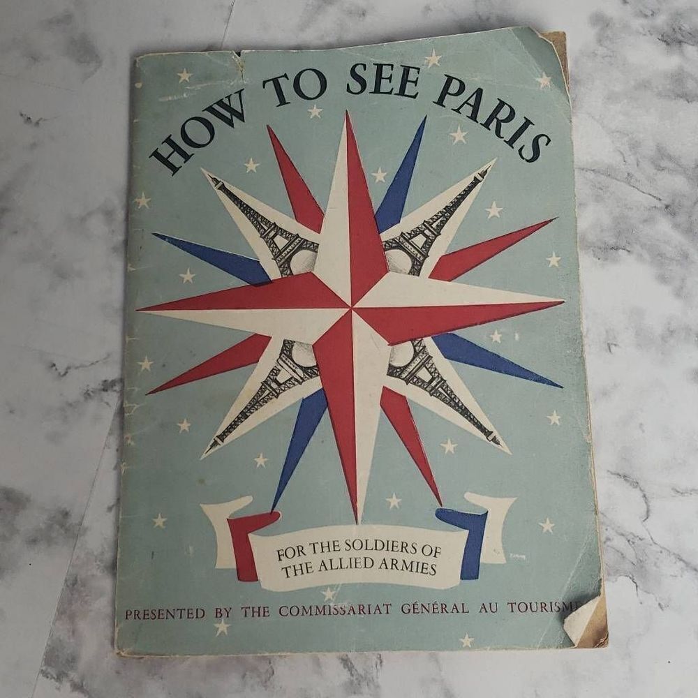 ‎Vintage How to See Paris Booklet